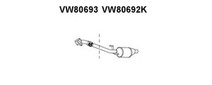 Фото Труба вихлопного газу VENEPORTE VW80693