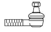 Фото Наконечник поперечной рулевой тяги FRAP 3383