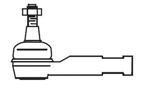 Фото Наконечник поперечной рулевой тяги FRAP 4409
