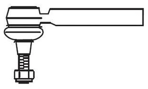 Фото Наконечник поперечной рулевой тяги FRAP 4372