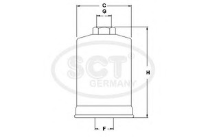 Фото Паливний фільтр SCT Germany ST 320