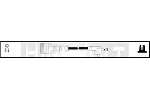 Фото Комплект дротів запалювання STANDARD OEF427