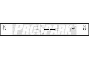 Фото Комплект дротів запалювання STANDARD OES825