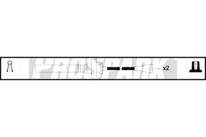 Фото Комплект дротів запалювання STANDARD OES907