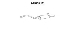 Фото Глушитель выхлопных газов конечный VENEPORTE AU03212