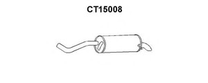 Фото Глушитель выхлопных газов конечный VENEPORTE CT15008