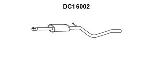 Фото Середній глушник вихлопних газів VENEPORTE DC16002