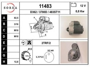 Фото Стартер EAI 11483