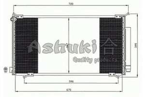 Фото Конденсатор, кондиціонер ASHUKI H559-31