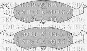 Фото Автозапчасть BORG & BECK BBP1368