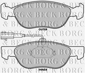 Фото Автозапчасть BORG & BECK BBP1387