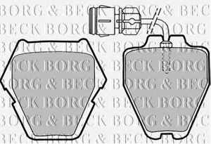 Фото Автозапчасть BORG & BECK BBP1780