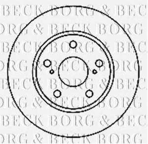 Фото Автозапчасть BORG & BECK BBD4807