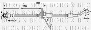 Фото Автозапчасть BORG & BECK BBH7347