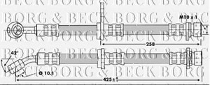 Фото Автозапчасть BORG & BECK BBH6744