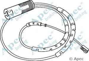 Фото Сигнализатор, износ тормозных колодок APEC braking WIR5250