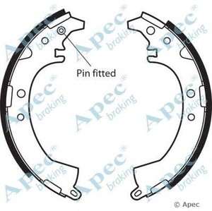 Фото Комплект гальмівних колодок APEC braking SHU 604