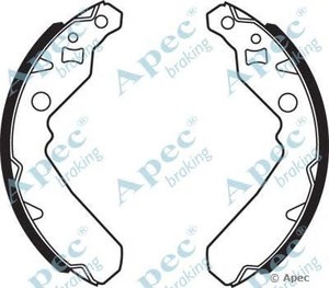 Фото Комплект гальмівних колодок APEC braking SHU740