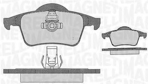 Фото Гальмівні колодки Magneti Marelli 363916060543