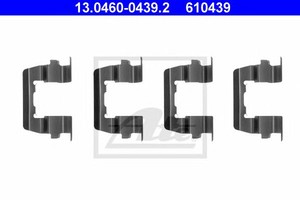 Фото Комплектующие, колодки дискового тормоза ATE 13.0460-0439.2