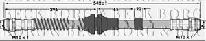 Фото Автозапчасть BORG & BECK BBH7300