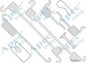 Фото Комплектуючі, гальмівна колодка APEC braking KIT807