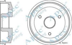 Фото Гальмівний барабан APEC braking DRM9118