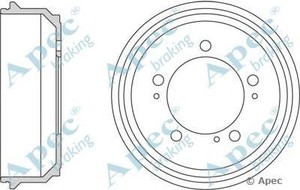 Фото Гальмівний барабан APEC braking DRM9931