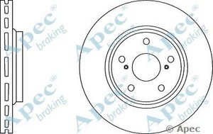 Фото Гальмівний диск APEC braking DSK2829