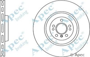 Фото Гальмівний диск APEC braking DSK2876