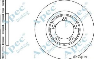 Фото Гальмівний диск APEC braking DSK2888