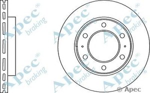 Фото Гальмівний диск APEC braking DSK 2898