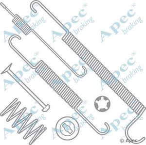 Фото Комплектуючі, гальмівна колодка APEC braking KIT737
