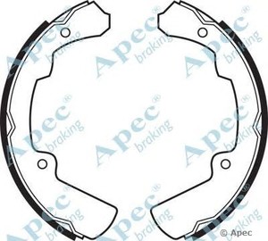 Фото Комплект гальмівних колодок APEC braking SHU457