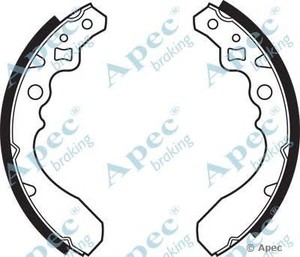 Фото Комплект гальмівних колодок APEC braking SHU490