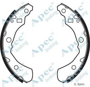 Фото Комплект гальмівних колодок APEC braking SHU656