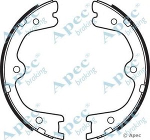 Фото Комплект тормозных колодок, стояночная тормозная система APEC braking SHU750