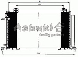 Фото Конденсатор, кондиціонер ASHUKI T555-11