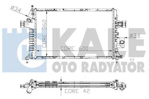 Фото Датчик ABS, передній KALE OTO RADYATOR 141300