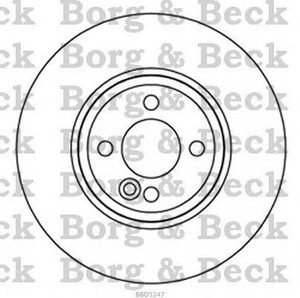 Фото Автозапчасть BORG & BECK BBD5247