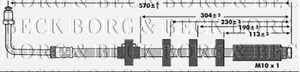 Фото Автозапчасть BORG & BECK BBH6906