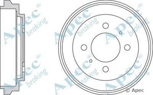 Фото Гальмівний барабан APEC braking DRM9137