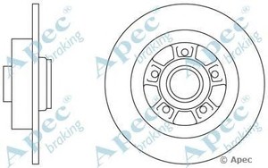 Фото Гальмівний диск APEC braking DSK2234