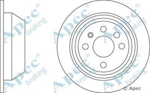 Фото Гальмівний диск APEC braking DSK632