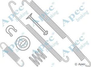 Фото Комплектуючі, гальмівна колодка APEC braking KIT799